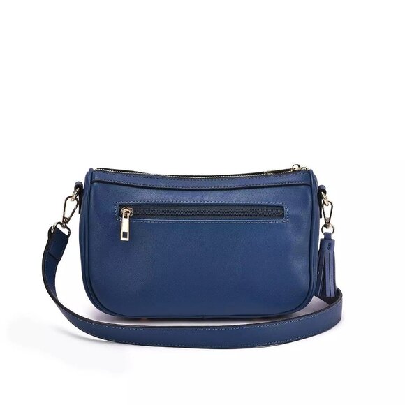 Mellow World Blue Amelie Pattern Crossbody Bag - Picture 2 of 7